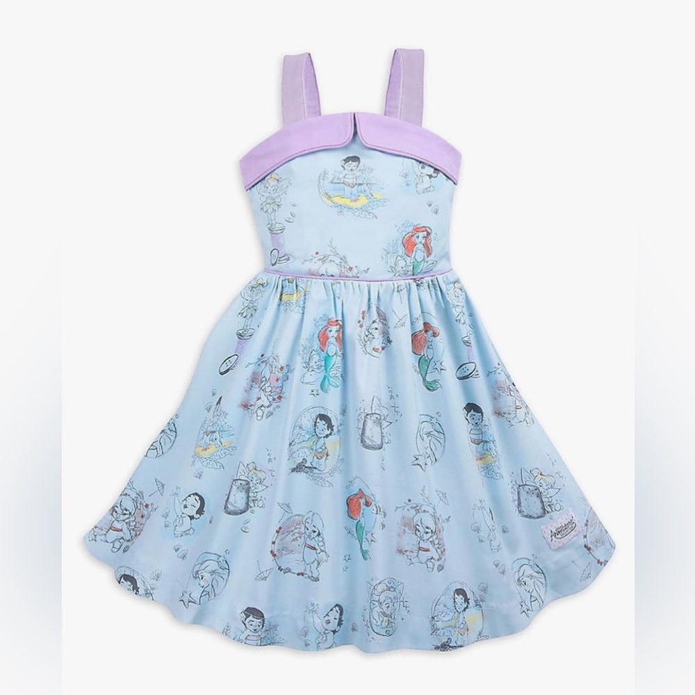 Disney Princess Animator’s Collection Woven Sun Dress for Girls Gently Used